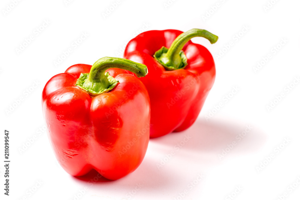 Red organic snack pepper, bellpepper Red organic snack pepper, bellpepper