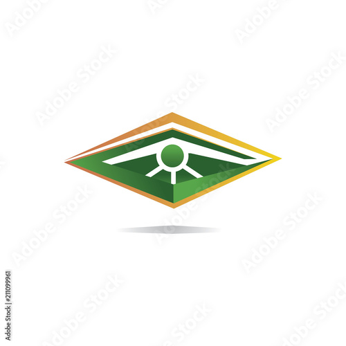 abstract eyes logo
