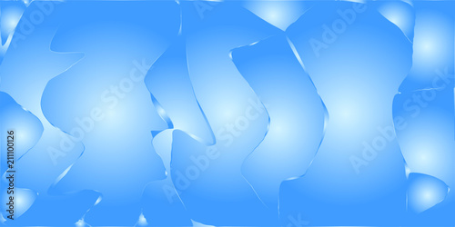 Blue Metallic Smooth Background