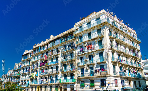 Moorish Revival residential architecture in Algiers, Algeria