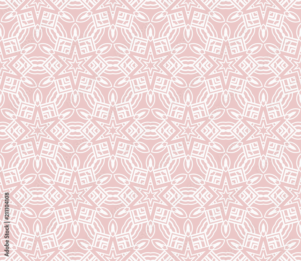 creative geometric ornament. seamless vector illustration. design for fashion, interior, textile