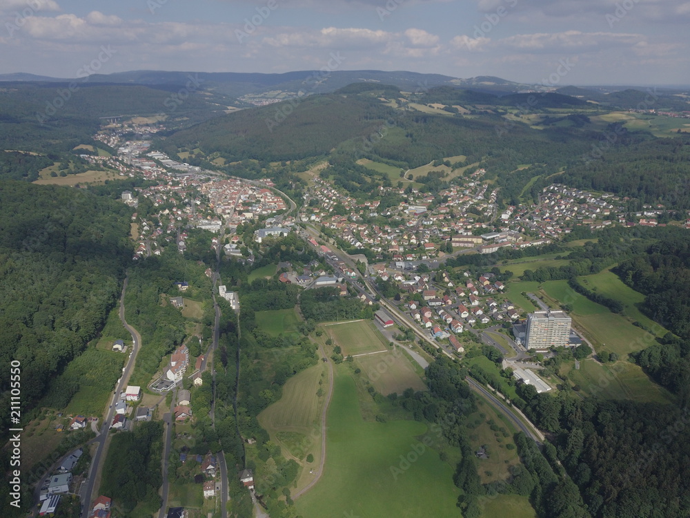 Landschaften aus der Luft