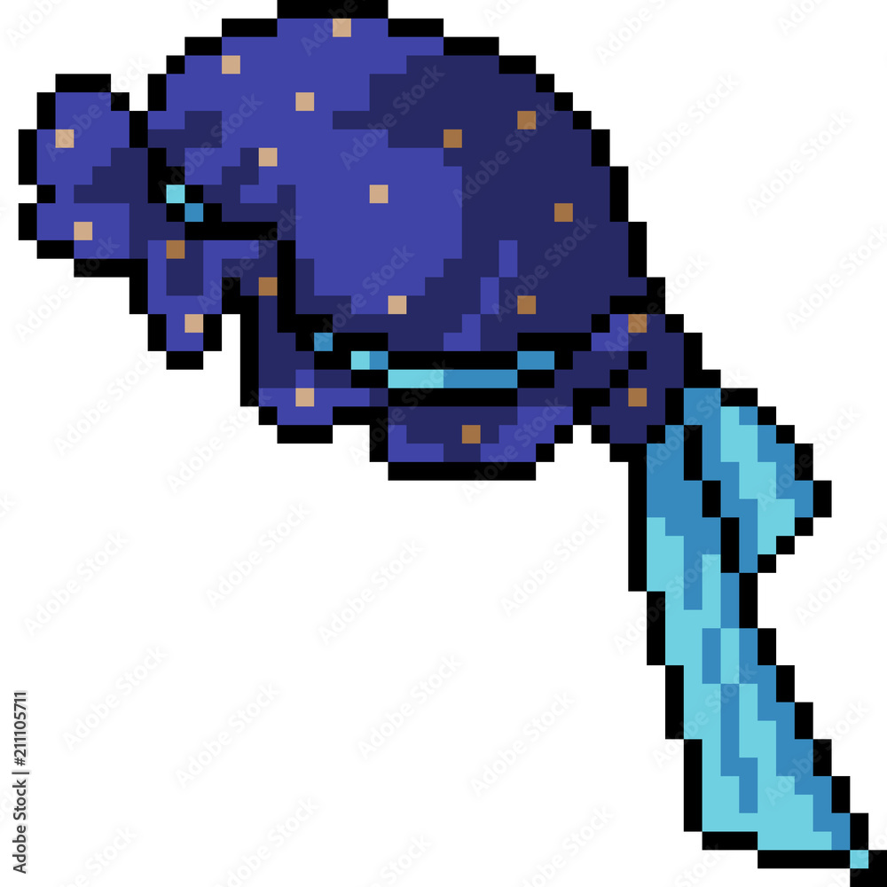vector pixel art fancy hat vector pixel art fancy hat