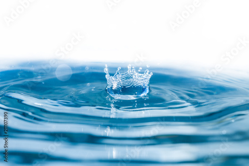 Water splash or water drop