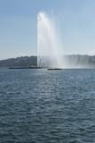 Jet d'eau im Genfersee, Genf, Schweiz
