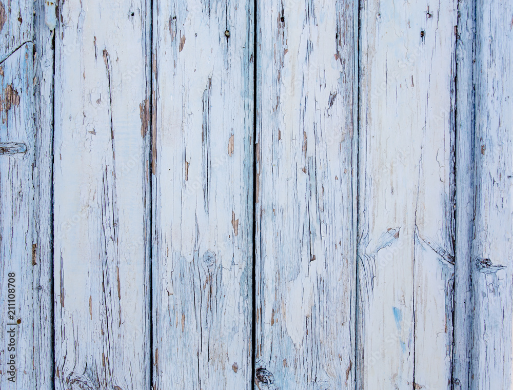 Rustic blue painted wooden panel Rustic blue painted wooden panel