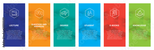 Education Infographic Icon Set