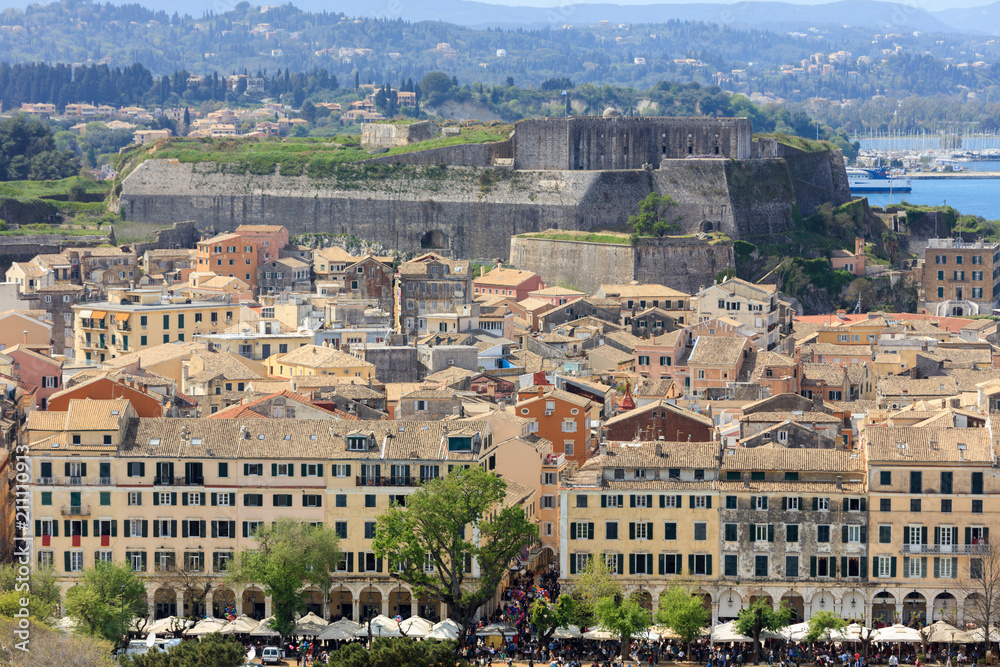 Town of Kerkira (Corfu)