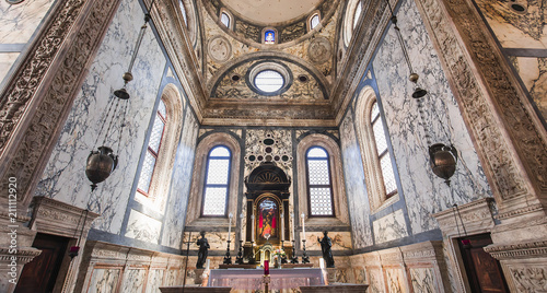 Fotografiet Santa maria dei miracoli church, Venice, italy