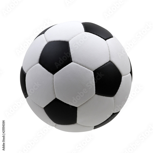 soccer ball on white © Alekss