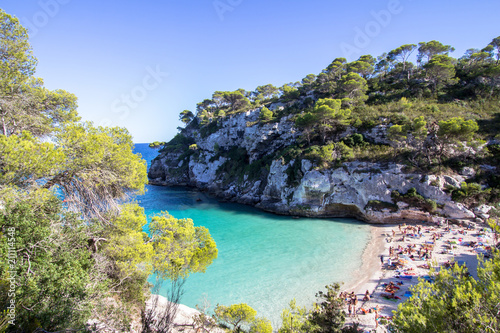 Macarelleta beach, Menorca, Spain