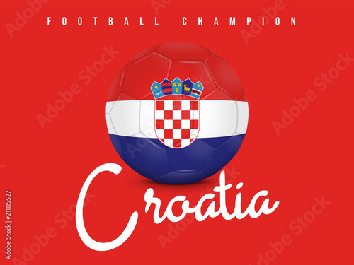 CROATIE - CHAMPION FOOTBALL