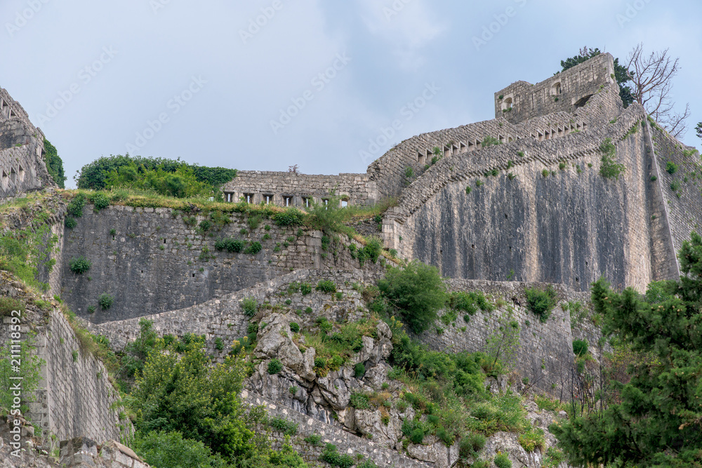 ancient fortress in Montenegro