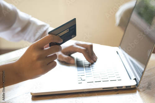 Shop by credit card