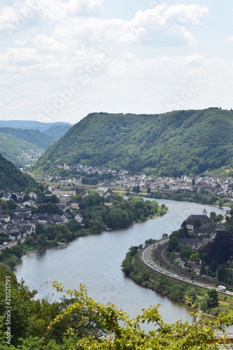 Blick ins Moseltal von Dieblicher Berg 06/18 photo