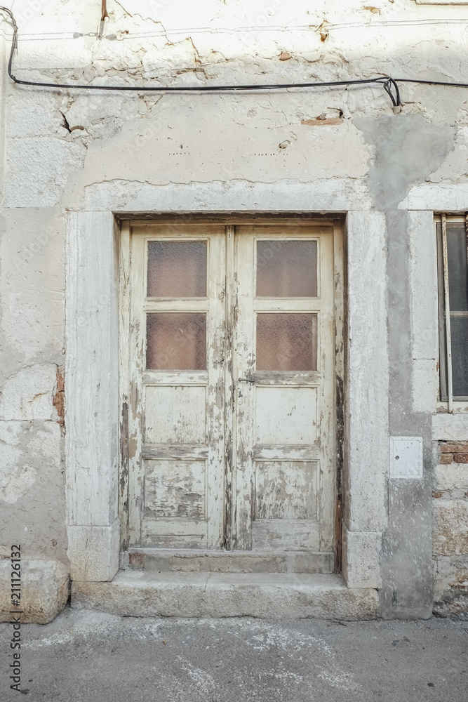 Wooden Doors in Old Town