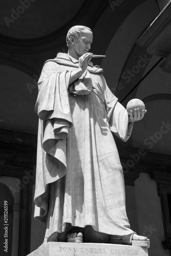 Принти на полотні The Bonaventura Cavalieri statue