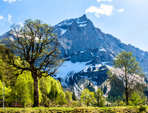 karwendel mountains photo