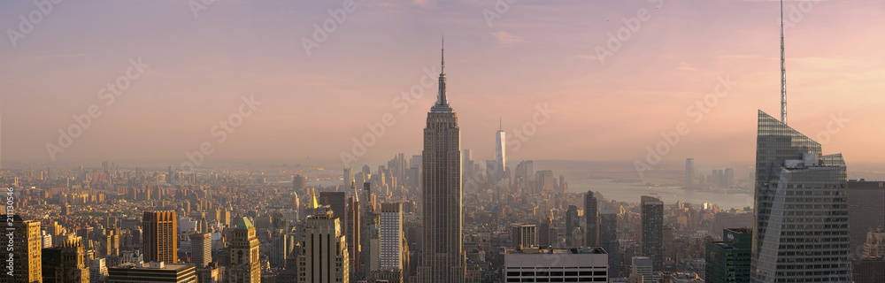 New York City Manhattan Midtown view with Empire State Building, New York City, USA