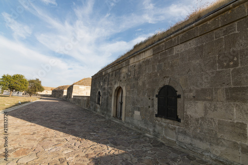 Ancient buildings of Gallipoli at Turkish independence war in Canakkale,Turkey