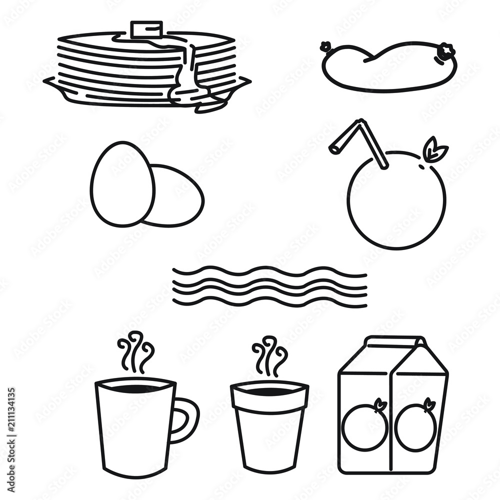 Fototapeta premium Breakfast