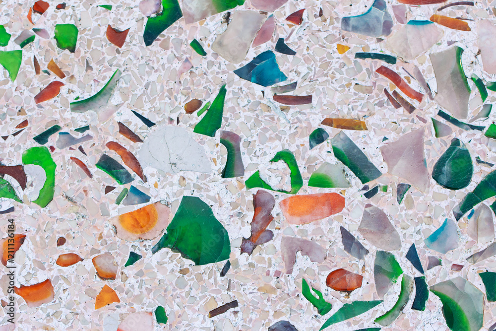 Fototapeta premium Colorful marble texture floor background