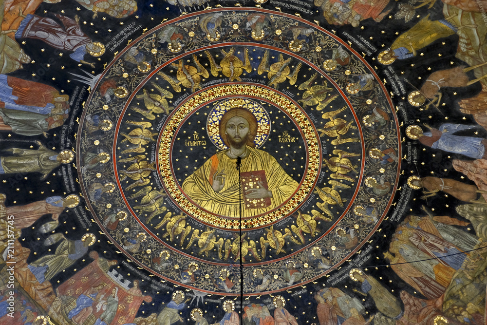 Frescos and paintings in Bachkovo monastery