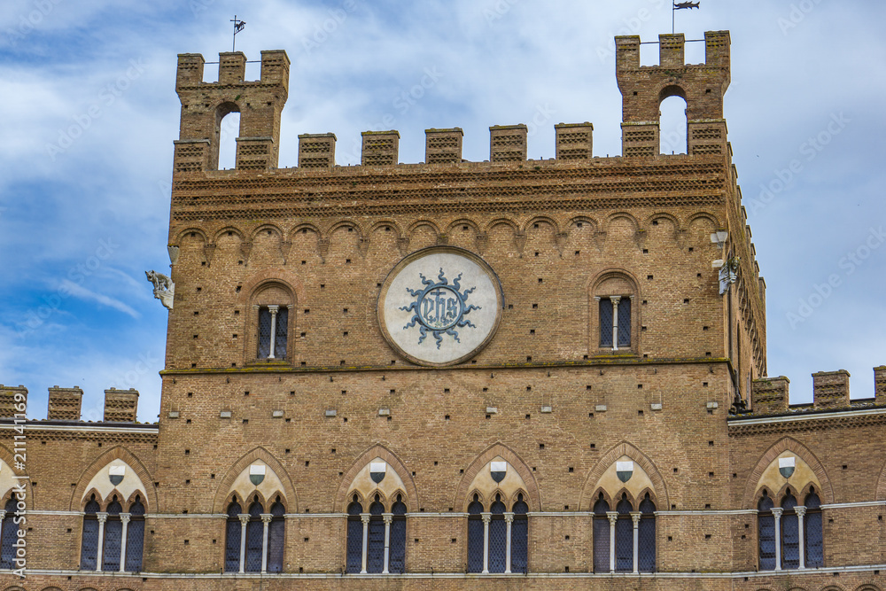 Palazzo Pubblico in Siena, Italy