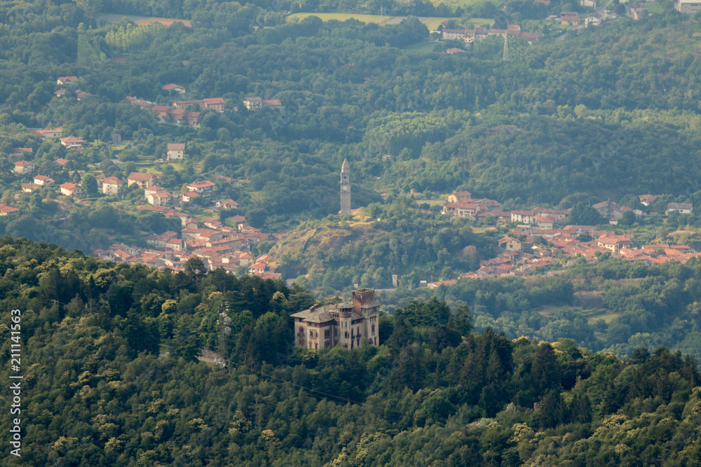 Castello di Croce Serra Andrate Piemonte Italy