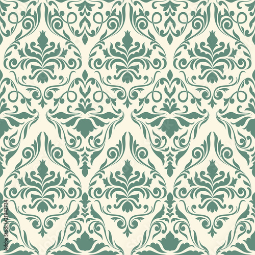 Seamless ornate decorative pattern