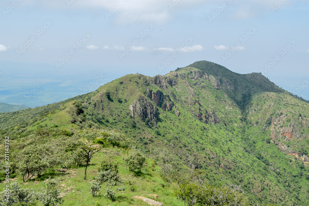 Mount Ole Sekut in Oloroka Mountain Range, Kenya