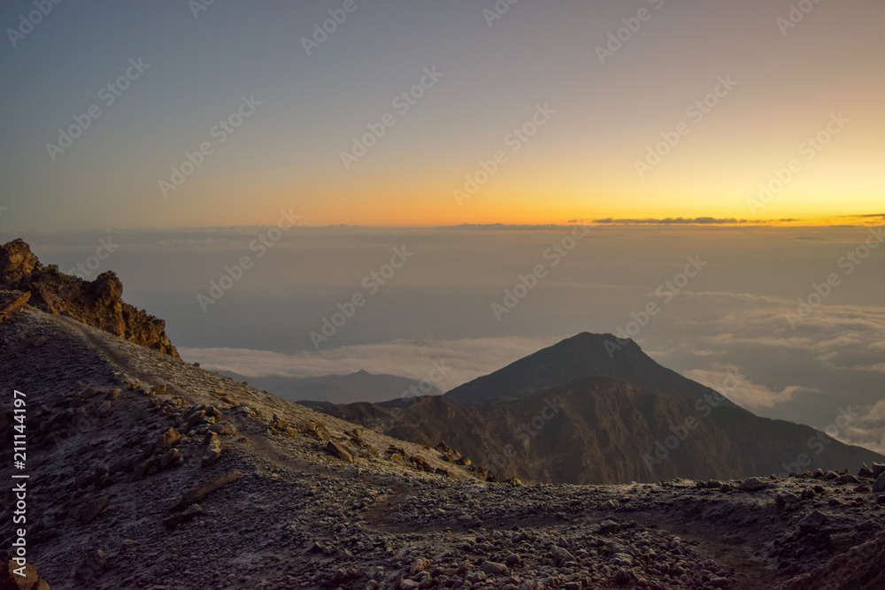 Mount Meru Sunrise, Arusha National Park, Tanzania