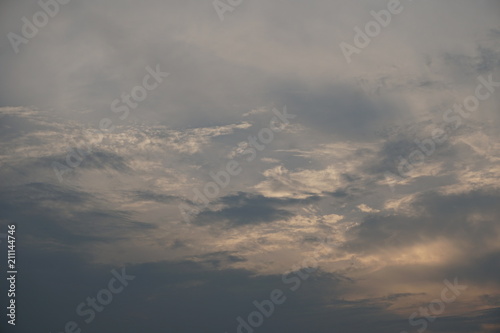 cloudy evening sky background texture
