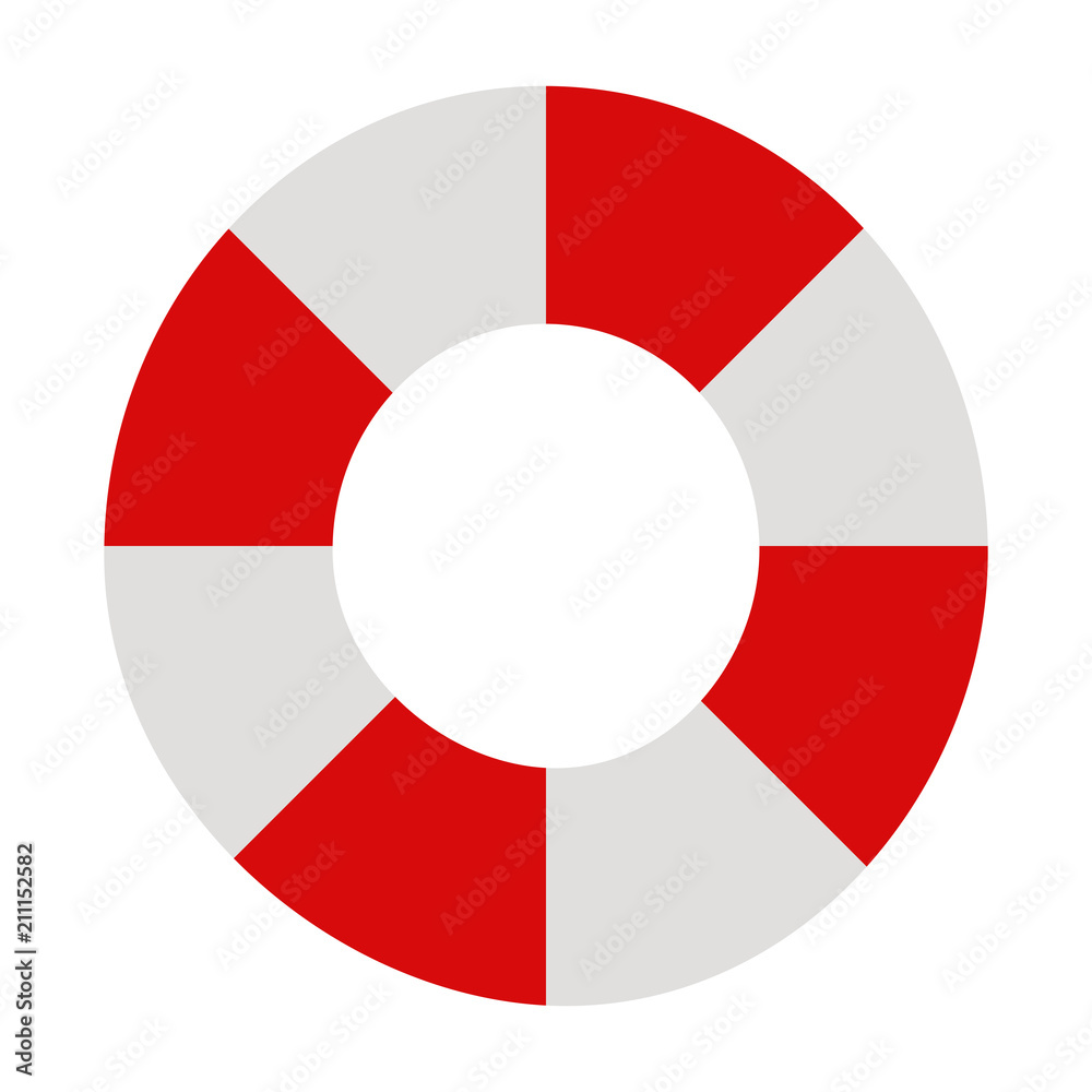 浮き輪 イラスト Stock Vector Adobe Stock