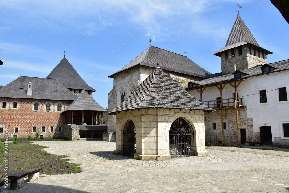 old stone fortress and walls old stone fortress and walls