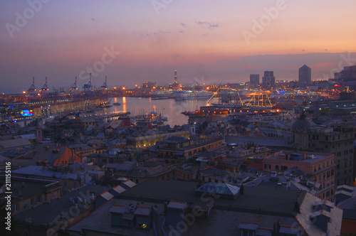 panorama of Genoa © simone rozio