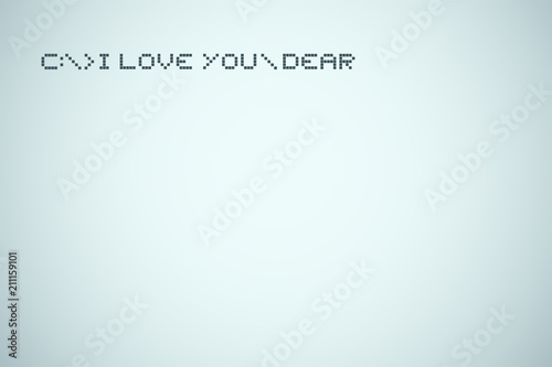 original computer love message