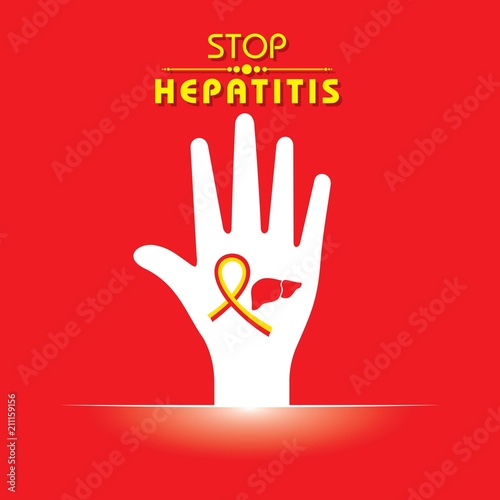 Vector illustration of World Hepatitis Day