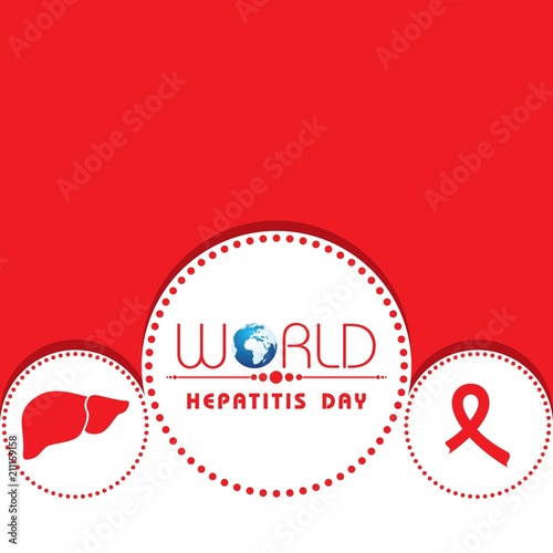 Vector illustration of World Hepatitis Day