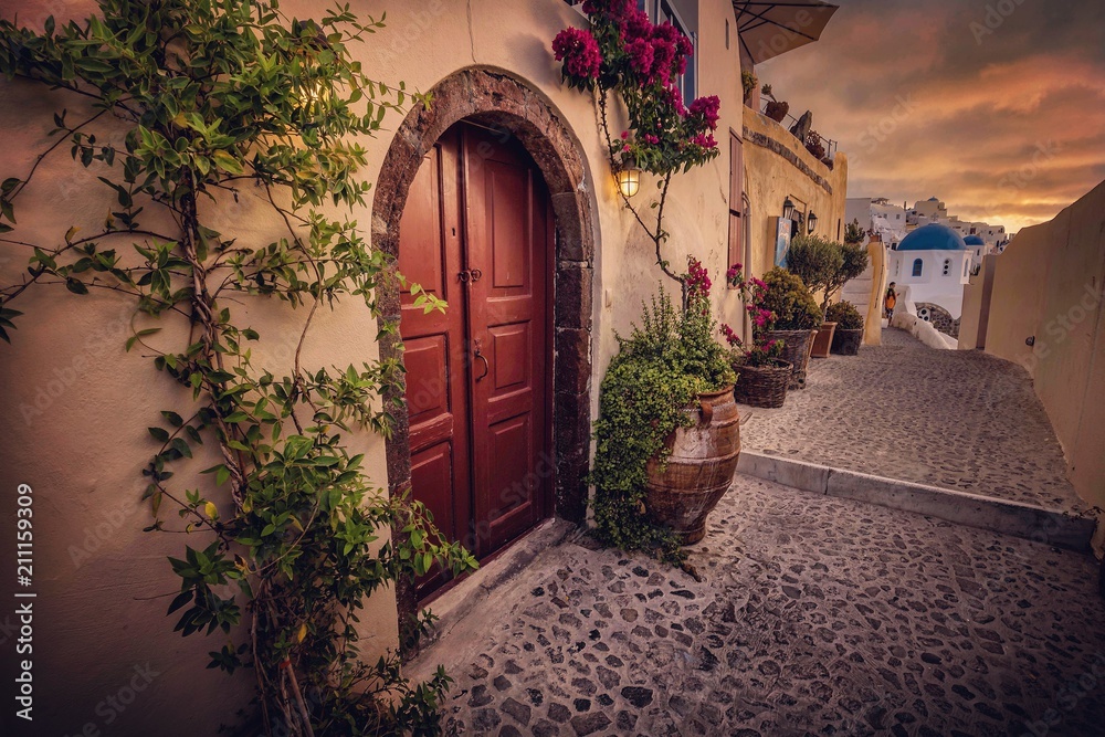 Fototapeta premium Oia Santorini