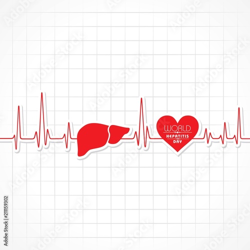 Vector illustration of World Hepatitis Day