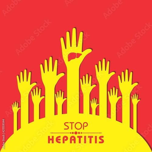 Vector illustration of World Hepatitis Day