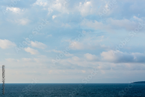 Sea and clouds