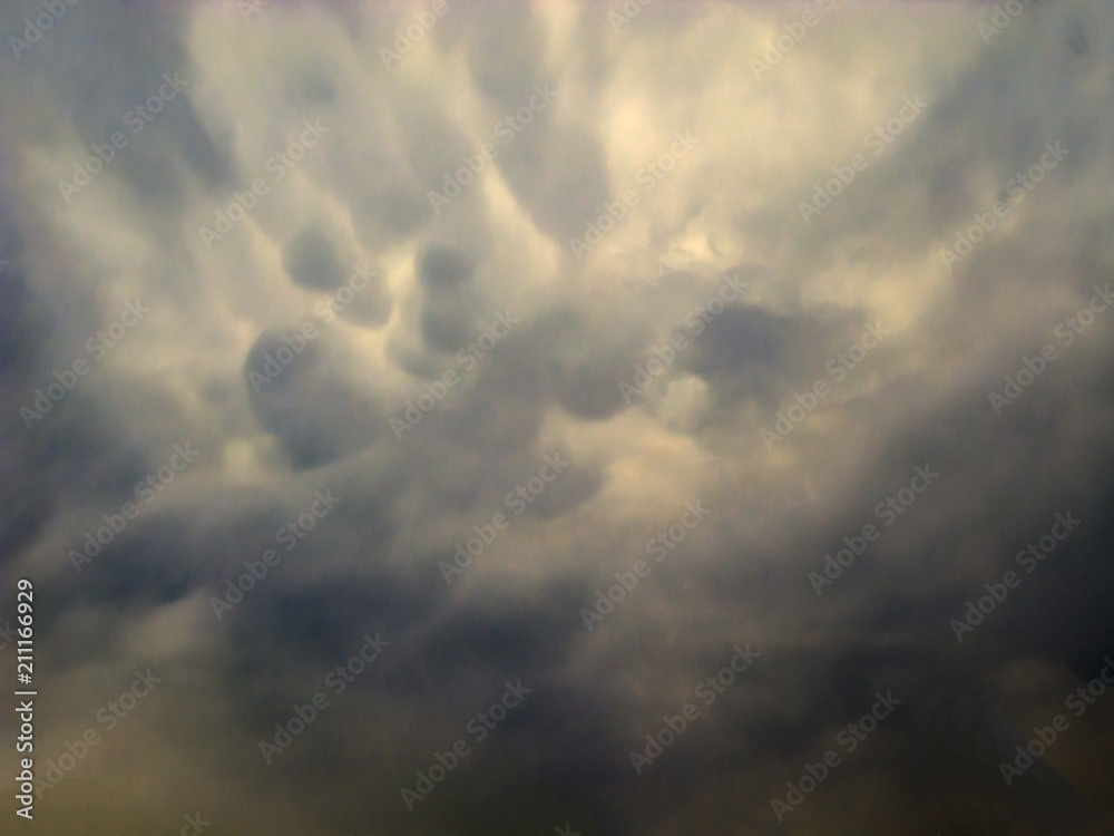 Fototapeta premium Ciemne chmury.