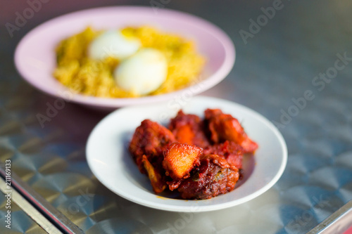 Malaysian tandoori chicken set