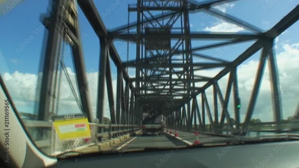 Crossing a Bridge near Port Macquarie, Australia Crossing a Bridge near Port Macquarie, Australia