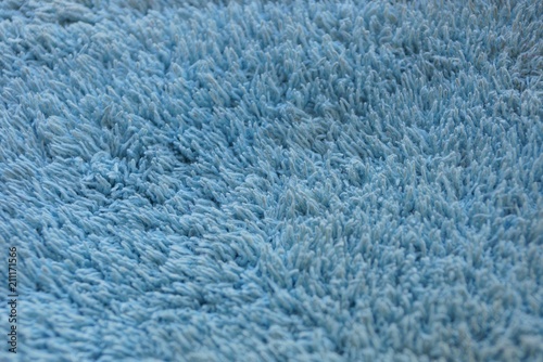 blue fabric texture of wool and lint