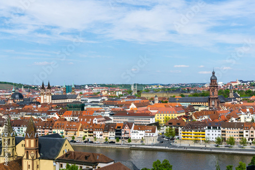 Panorama Stadtpanorama Würzburg