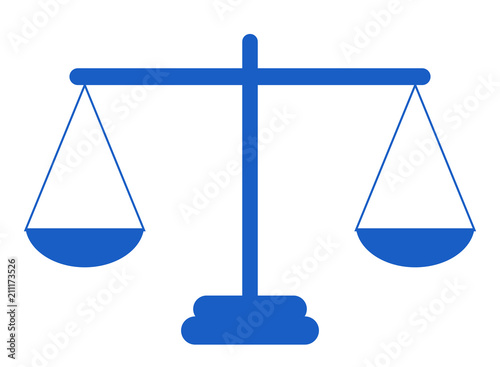 Balanza de la justicia.
