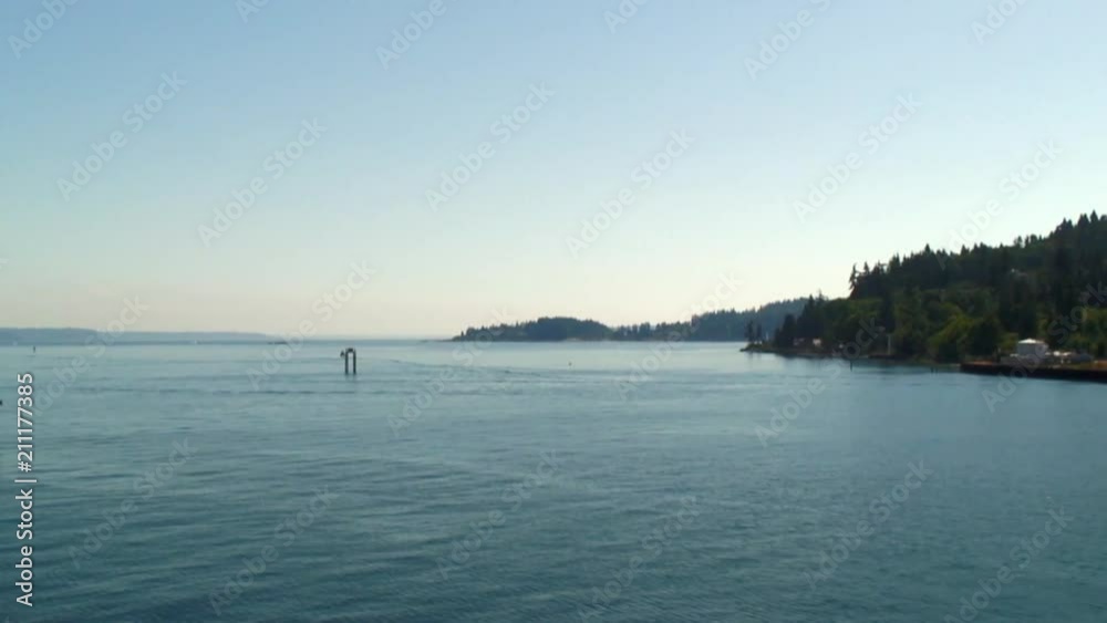Panning View of a Scenery, Seattle Panning View of a Scenery, Seattle